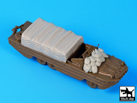 ブラックドッグ T72070 1/72 DUKW キャンバス アクセサリーセット ( イタレリ用)