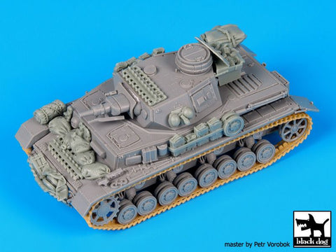 ブラックドッグ T72075 1/72 IV号戦車 F1型 ( ドラゴン用)
