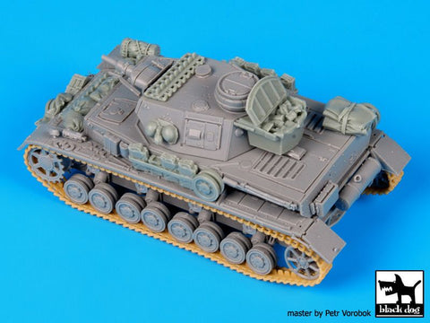 ブラックドッグ T72075 1/72 IV号戦車 F1型 ( ドラゴン用)