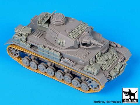 ブラックドッグ T72075 1/72 IV号戦車 F1型 ( ドラゴン用)