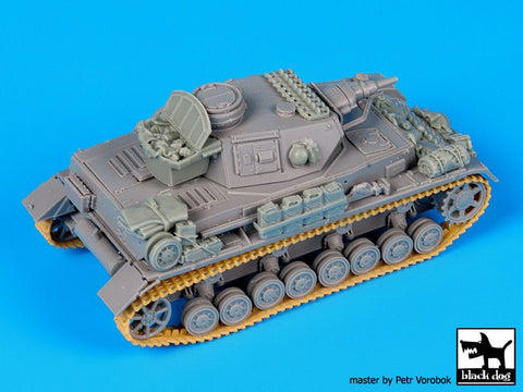 ブラックドッグ T72075 1/72 IV号戦車 F1型 ( ドラゴン用)