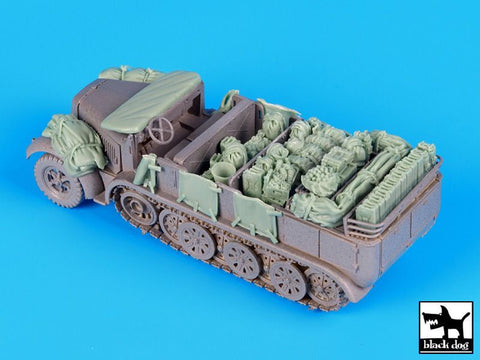 ブラックドッグ T72078 1/72 Sd.Kfz 7 アクセサリーセット ( レベル用)