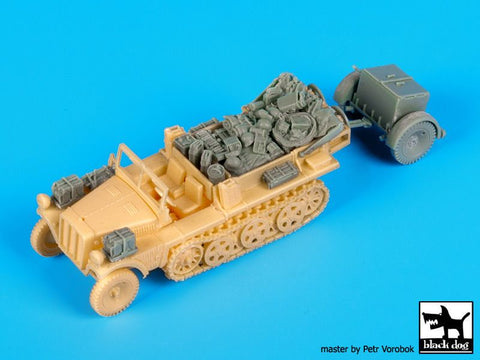 ブラックドッグ T72080 1/72 Sd.Kfz 10 & Sd.Ah.32 アクセサリーセット ( MK 72用)