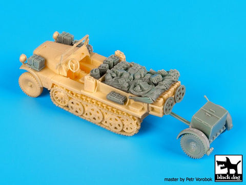 ブラックドッグ T72080 1/72 Sd.Kfz 10 & Sd.Ah.32 アクセサリーセット ( MK 72用)