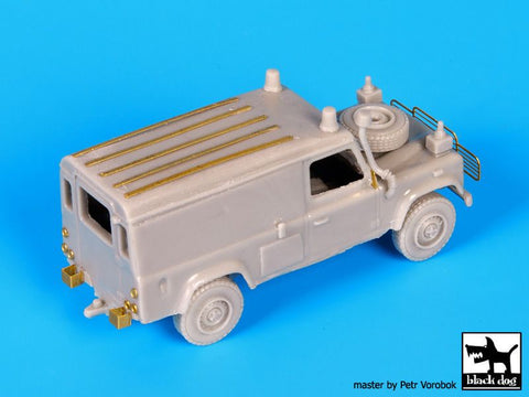ブラックドッグ T72081 1/72 ランドローバー 110 ディフェンダー コンプリートキット