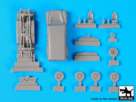 ブラックドッグ T72081 1/72 ランドローバー 110 ディフェンダー コンプリートキット