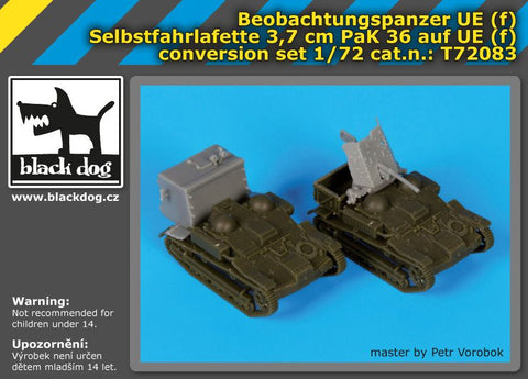 ブラックドッグ T72083 1/72 UE観測戦車 ( S -model用)