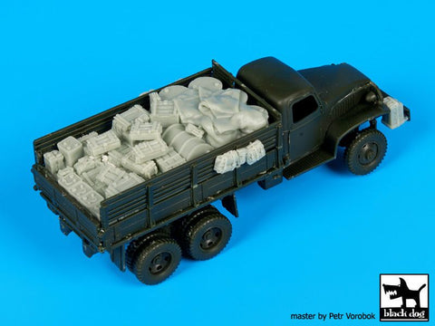 ブラックドッグ T72084 1/72 GMC 353 アクセサリーセット ( アカデミー用)