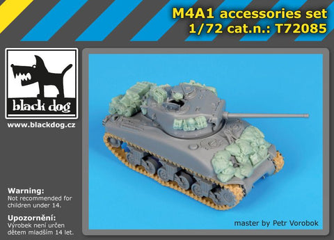 ブラックドッグ T72085 1/72 M4A1 アクセサリーセット ( ドラゴン用)