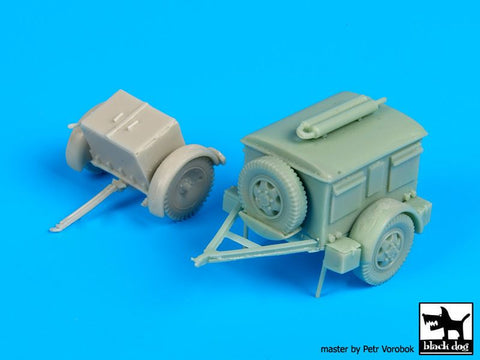 ブラックドッグ T72086 1/72 S.d.Ah32+S.d.Ah 24 コンプリートキット