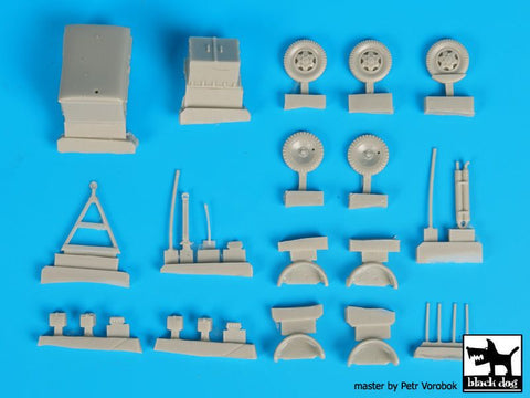 ブラックドッグ T72086 1/72 S.d.Ah32+S.d.Ah 24 コンプリートキット