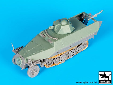 ブラックドッグ T72093 1/72 Sd.Kfz.251 D型 & オチキス ターレット コンバージョンセット ( ドラゴン用)