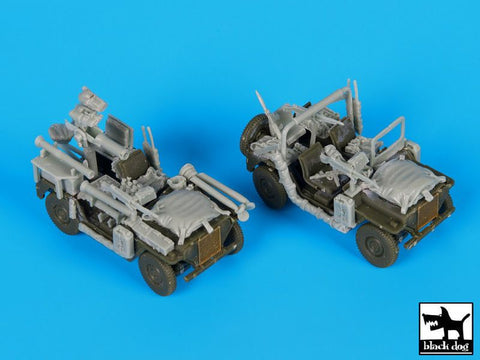 ブラックドッグ T72094 1/72 イスラエル国防軍 M-151 アクセサリーセット ( S -model用)