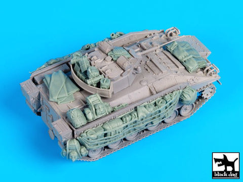 ブラックドッグ T72100 1/72 イギリス軍 ウォーリア装甲戦闘車 アクセサリーセット ( トランぺッター用)