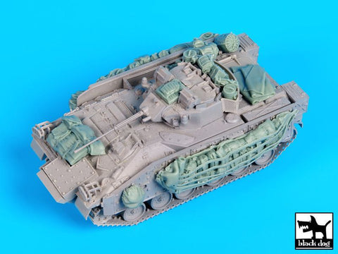 ブラックドッグ T72100 1/72 イギリス軍 ウォーリア装甲戦闘車 アクセサリーセット ( トランぺッター用)
