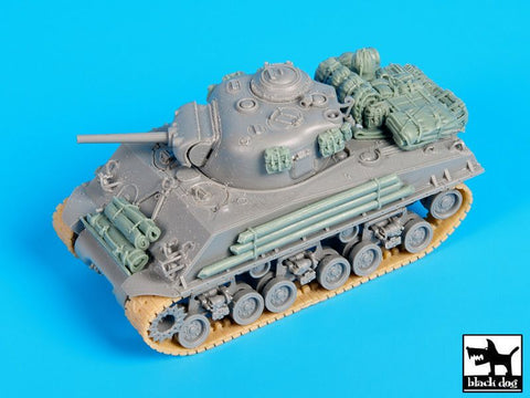 ブラックドッグ T72101 1/72 M4A3 105MM HVSS アクセサリーセット ( ドラゴン用)