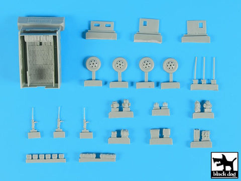 ブラックドッグ T72107 1/72 M 35 ガン トラック コンバージョンセット ( アカデミー用)