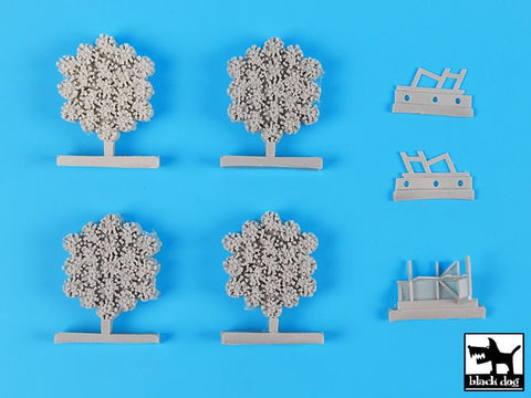 ブラックドッグ T72109 1/72 チャーチル MK IV用 粗朶束フレーム ( ドラゴン用)