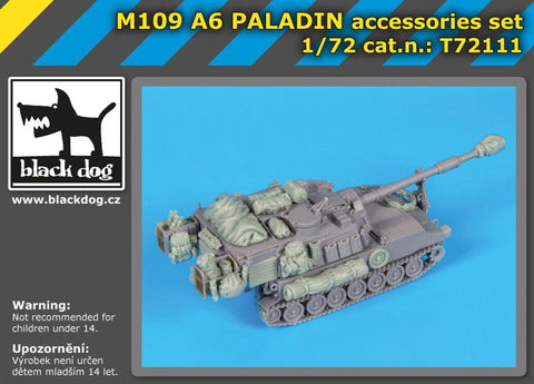 ブラックドッグ T72111 1/72 M109 A6 パラディン アクセサリーセット ( リッチモデル用)