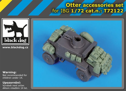 ブラックドッグ T72122 1/72 オッター アクセサリーセット ( IBG Models用)