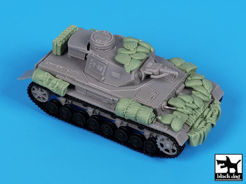 ブラックドッグ T72123 1/72 IV号戦車 アクセサリーセット ( ドラゴン用)