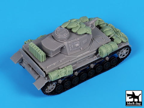 ブラックドッグ T72123 1/72 IV号戦車 アクセサリーセット ( ドラゴン用)