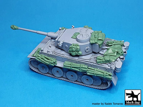 ブラックドッグ T72130 1/72 タイガー I アクセサリーセット (ドラゴン用)