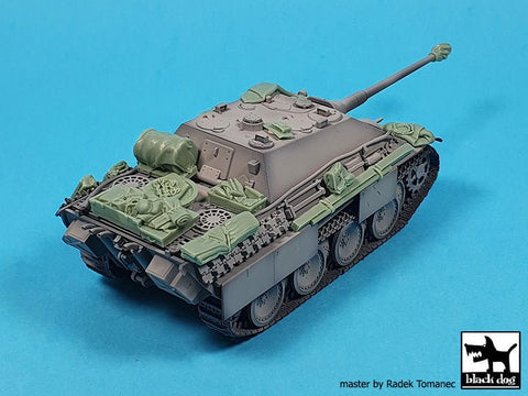 ブラックドッグ T72132 1/72 ヤークトパンサー アクセサリーセット (ズベズダ用)