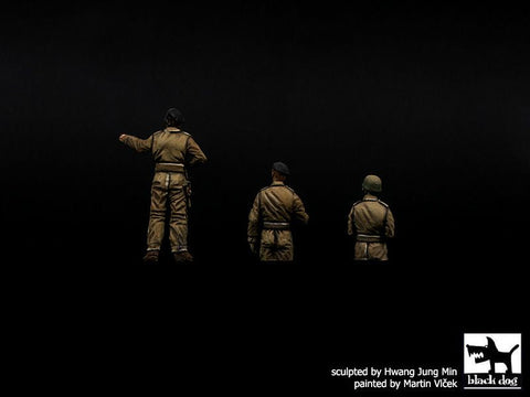 ブラックドッグ T72136 1/72 イギリス WW II 戦車 クルー (汎用)