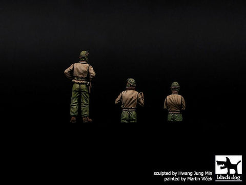 ブラックドッグ T72138 1/72 アメリカ WW II 戦車 クルー (汎用)