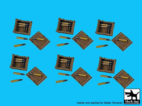 ブラックドッグ T72139 1/72 ソビエト 45mm弾薬・弾薬箱