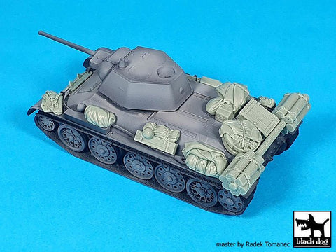 ブラックドッグ T72140 1/72 T 34/76 アクセサリーセット(ズベズダ用)
