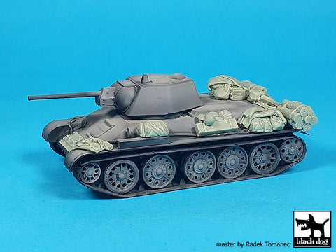 ブラックドッグ T72140 1/72 T 34/76 アクセサリーセット(ズベズダ用)