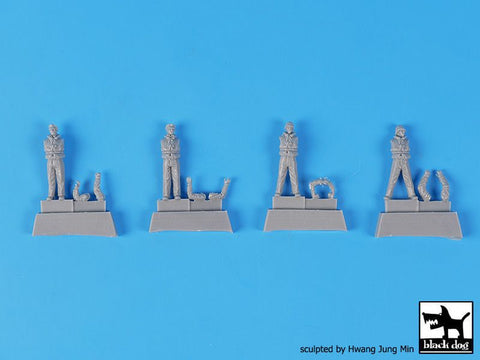 ブラックドッグ T72143 1/72 PTボートクルーセット No.1