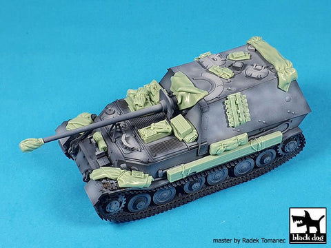 ブラックドッグ T72145 1/72 Sd. Kfz 184 フェルディナンド アクセサリーセット(ズベズダ用)