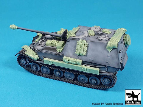 ブラックドッグ T72145 1/72 Sd. Kfz 184 フェルディナンド アクセサリーセット(ズベズダ用)