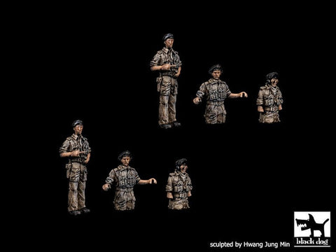 ブラックドッグ T72148 1/72 イギリス 戦車兵 北アフリカ フィギュア