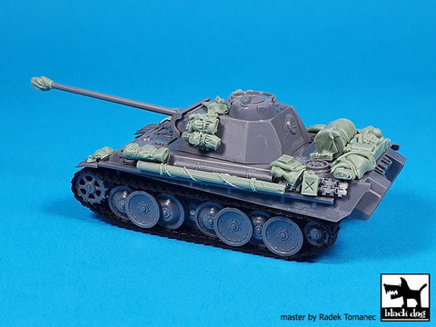 ブラックドッグ T72150 1/72 ドイツ V号戦車 パンサーG型 アクセサリーセット (ハセガワ用)