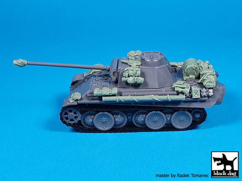 ブラックドッグ T72150 1/72 ドイツ V号戦車 パンサーG型 アクセサリーセット (ハセガワ用)