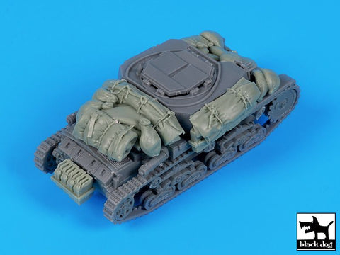 ブラックドッグ T72161 1/72 イタリア M13/40 指揮戦車 カルロコマンドアクセサリーセット(IBGモデル用)