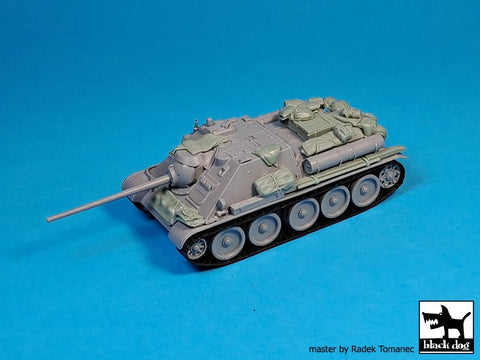 ブラックドッグ T72163 1/72 SU-85 アクセサリーセット(ズベズダ用)