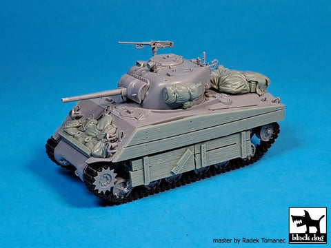 ブラックドッグ T72164 1/72 M4A2 シャーマン アクセサリーセット(ズベズダ用)