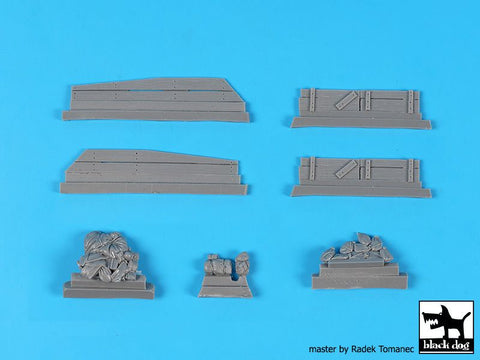 ブラックドッグ T72164 1/72 M4A2 シャーマン アクセサリーセット(ズベズダ用)