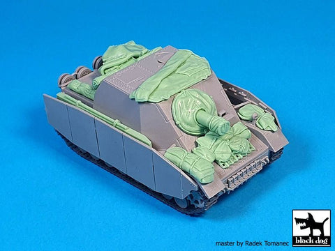 ブラックドッグ T72166 1/72 SD Kfz.166 IV号突撃戦車 ブルムベア アクセサリーセット (イタレリ用)