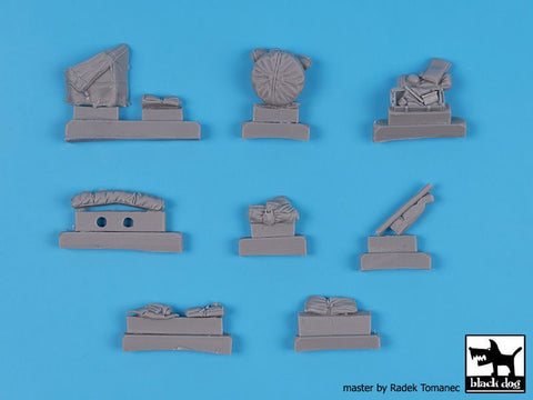 ブラックドッグ T72170 1/72 Sd.Kfz 234/18 アクセサリーセット (ハセガワ用)