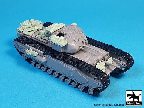 ブラックドッグ T72171 1/72 チャーチル Mk I 歩兵戦車 アクセサリーセット (ハセガワ用)