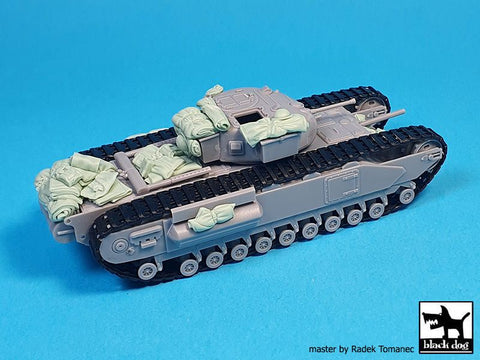 ブラックドッグ T72171 1/72 チャーチル Mk I 歩兵戦車 アクセサリーセット (ハセガワ用)