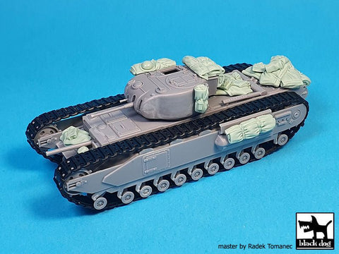 ブラックドッグ T72171 1/72 チャーチル Mk I 歩兵戦車 アクセサリーセット (ハセガワ用)