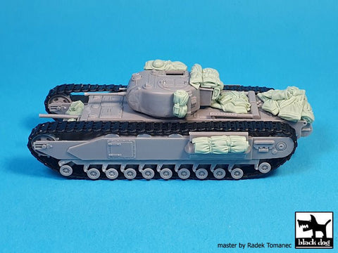 ブラックドッグ T72171 1/72 チャーチル Mk I 歩兵戦車 アクセサリーセット (ハセガワ用)