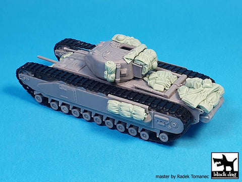 ブラックドッグ T72171 1/72 チャーチル Mk I 歩兵戦車 アクセサリーセット (ハセガワ用)